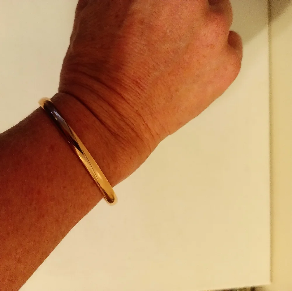 Kate spade rose gold bangle thin bracelet - Picture 2 of 4